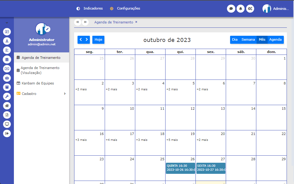 Calendário
